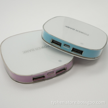 Power Bank Private Model 4600 mAh Blue/Pink Color (J19)